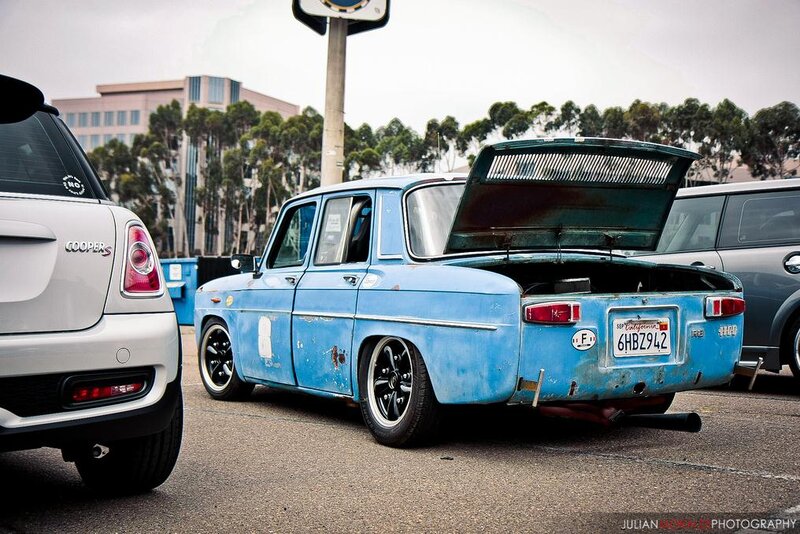 Blue Vintage Car — Urban