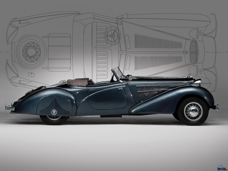 Blue Vintage Convertible — Classic