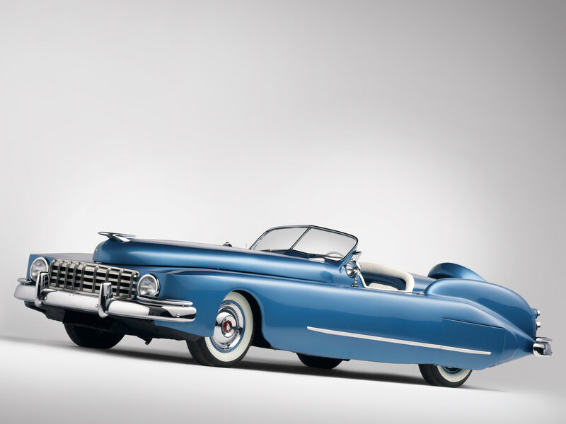 Blue Vintage Convertible — Neutral