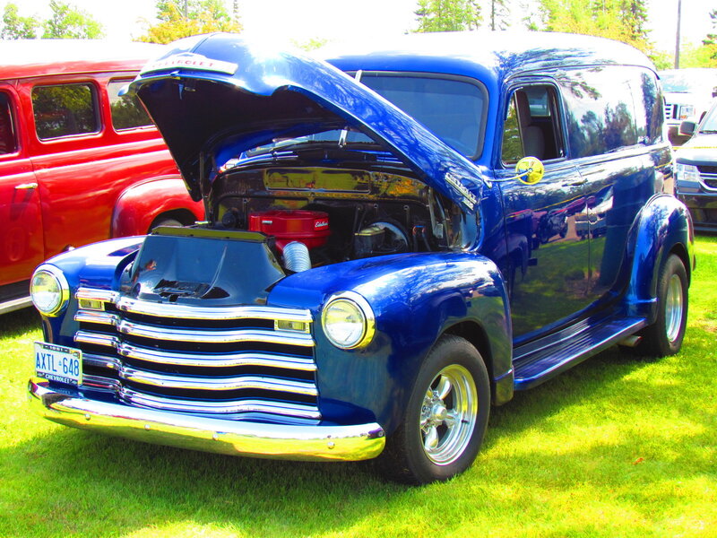 Blue Vintage Truck