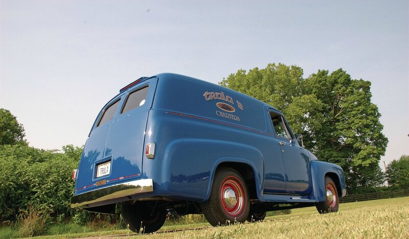 Blue Vintage Van — Serene