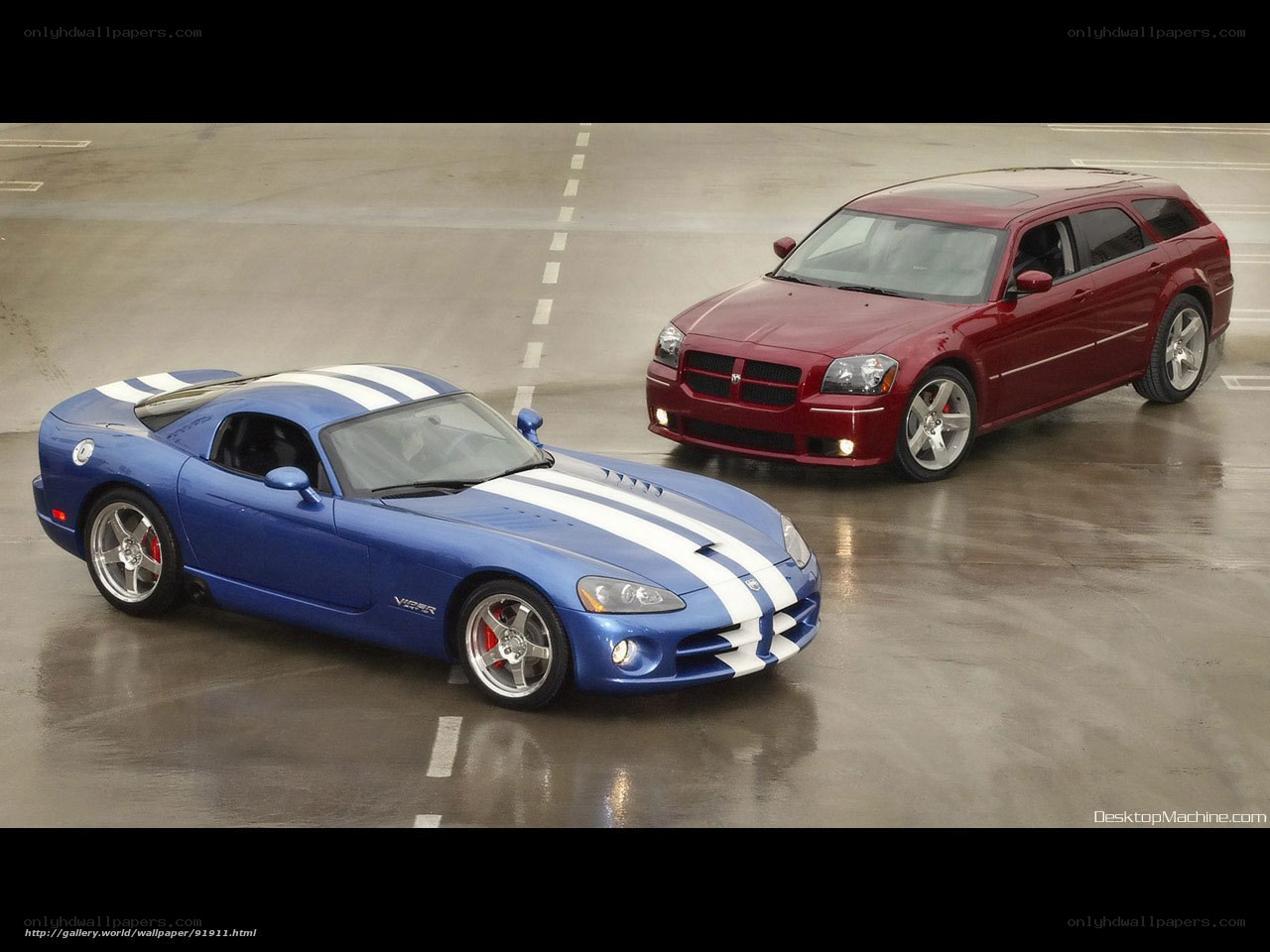 Blue Viper and Red Charger