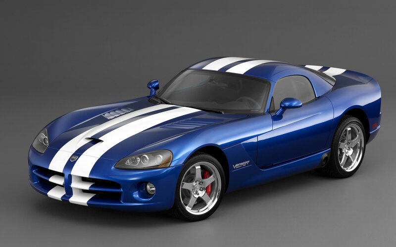 Blue Viper sports car