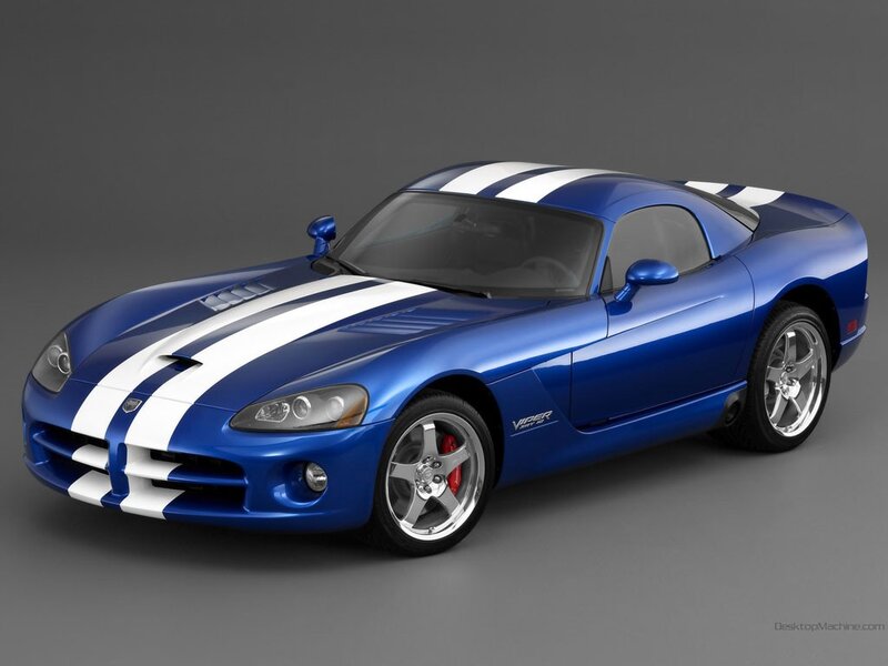 Blue Viper sports car