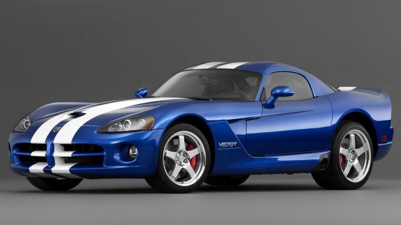 Blue Viper sports car