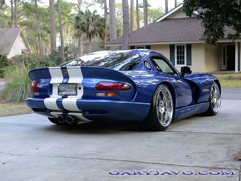 Blue Viper Sports Car — Calm