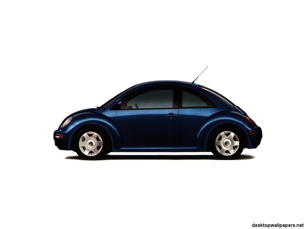 blue volkswagen beetle car