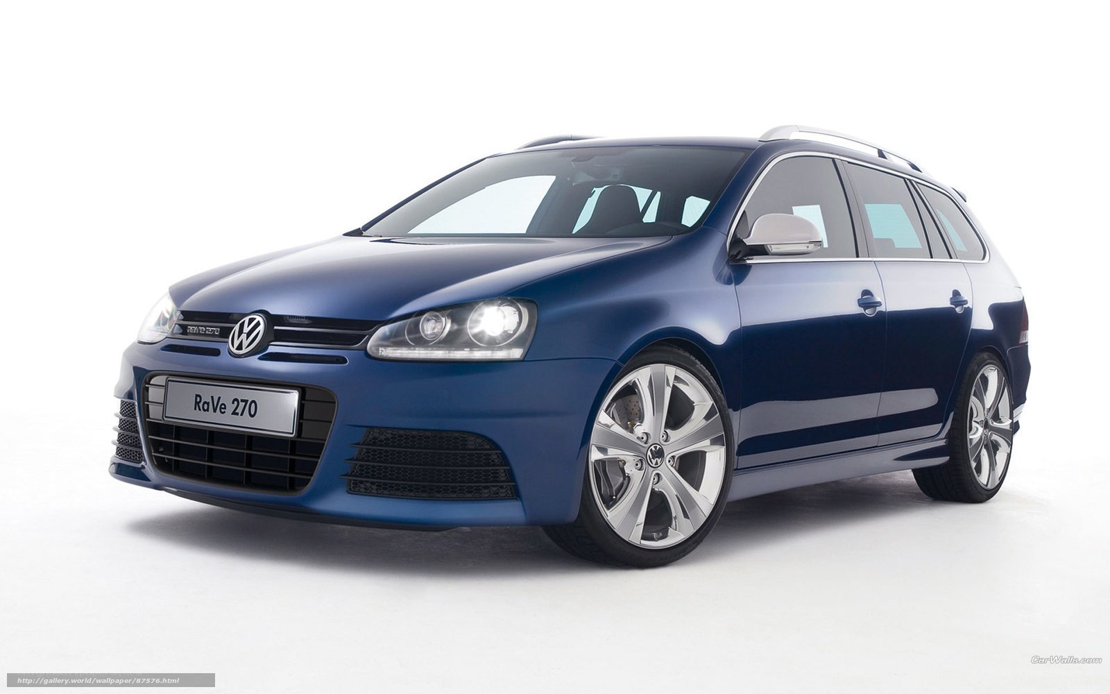 Blue Volkswagen Rave 270