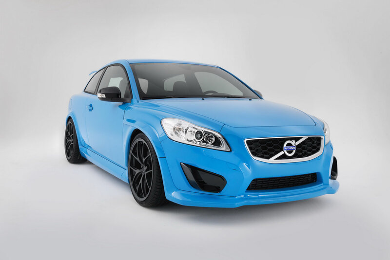 Blue Volvo C30 Car — Neutral
