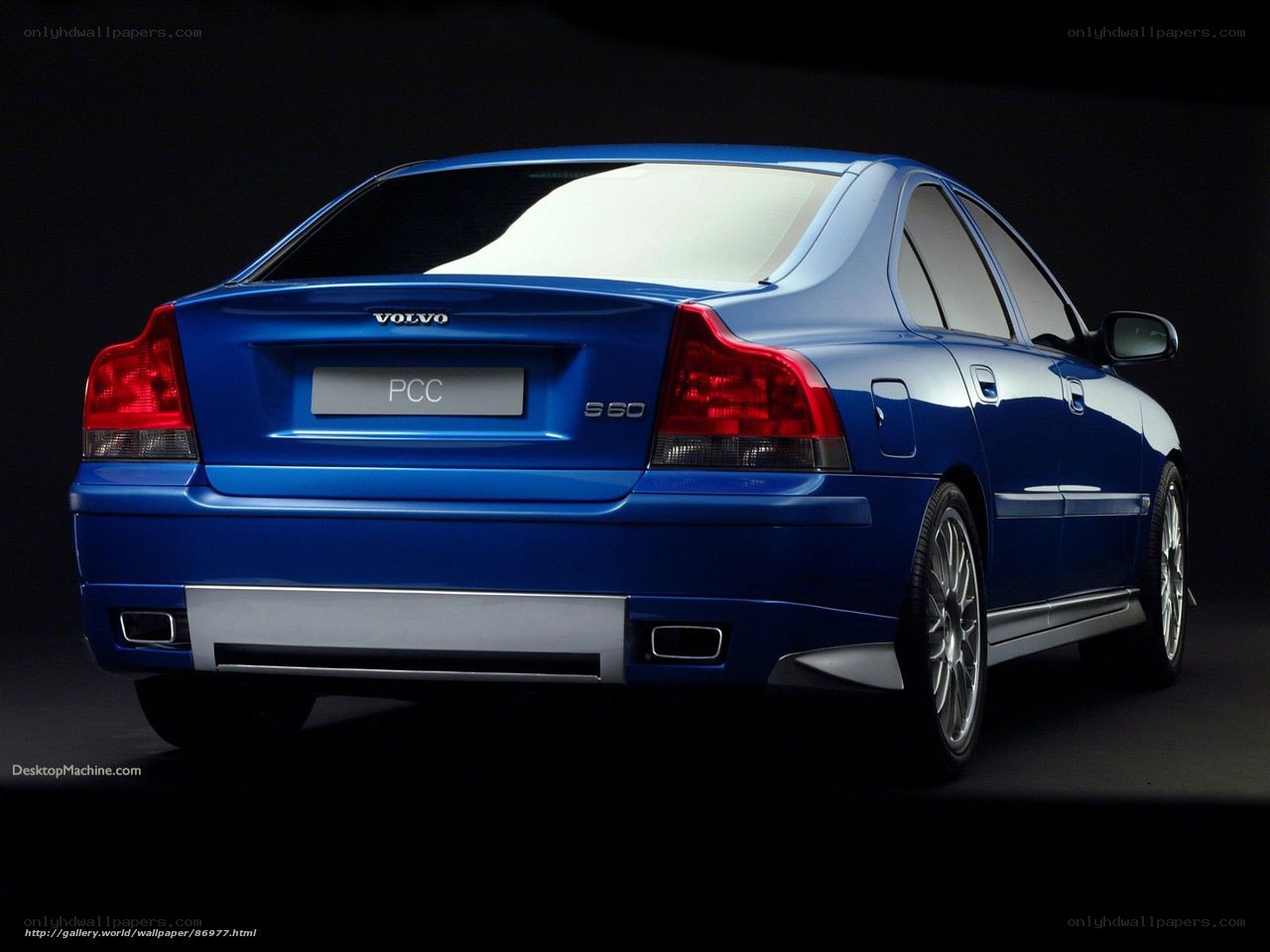Blue Volvo S60 PCC