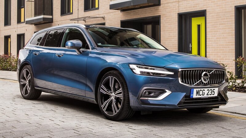 Blue Volvo Station Wagon — Calm
