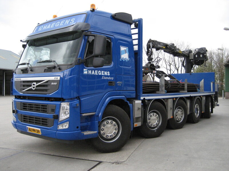Blue Volvo Truck