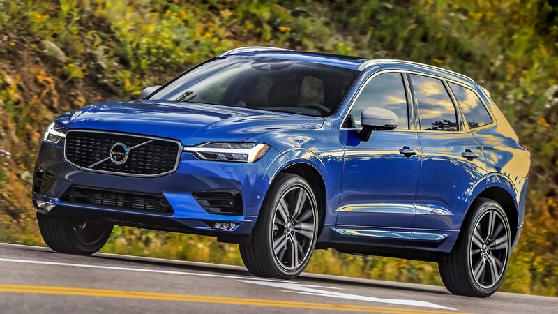Blue Volvo Xc60 Suv