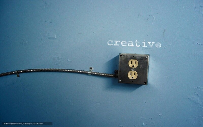 blue wall with electrical outlet