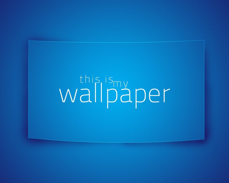 blue wallpaper design