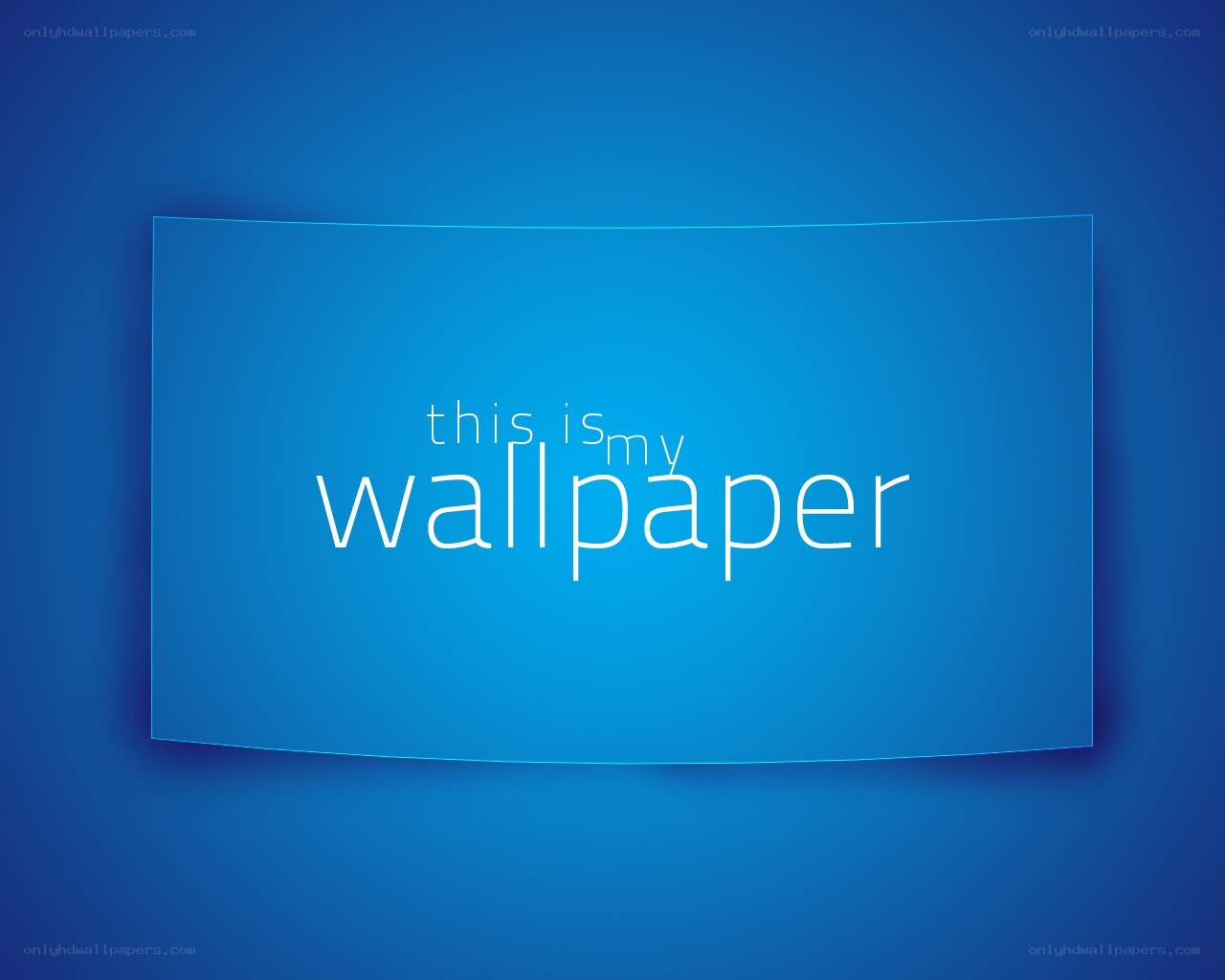 blue wallpaper design