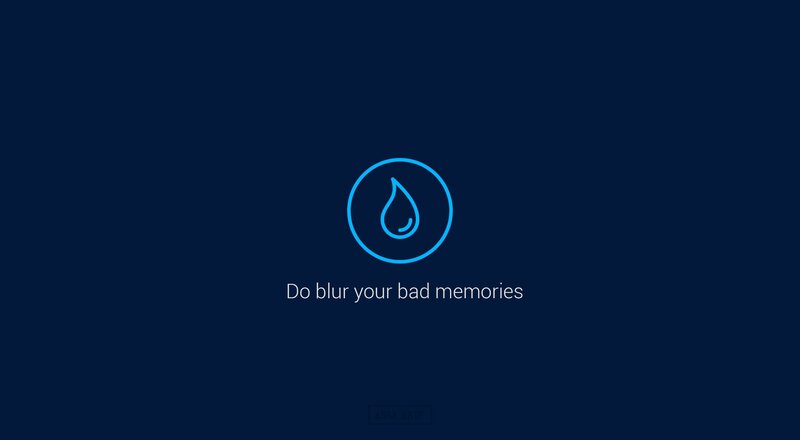 Blue Water Droplet Icon