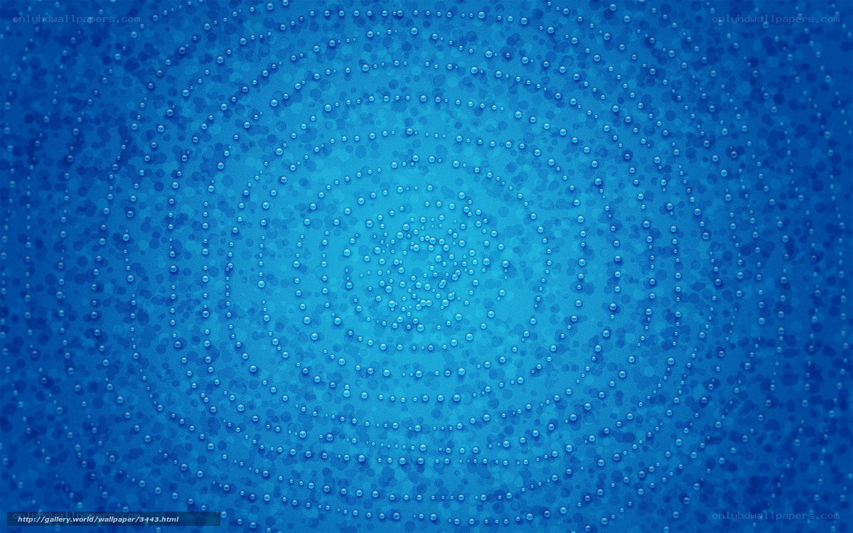 blue water droplet pattern