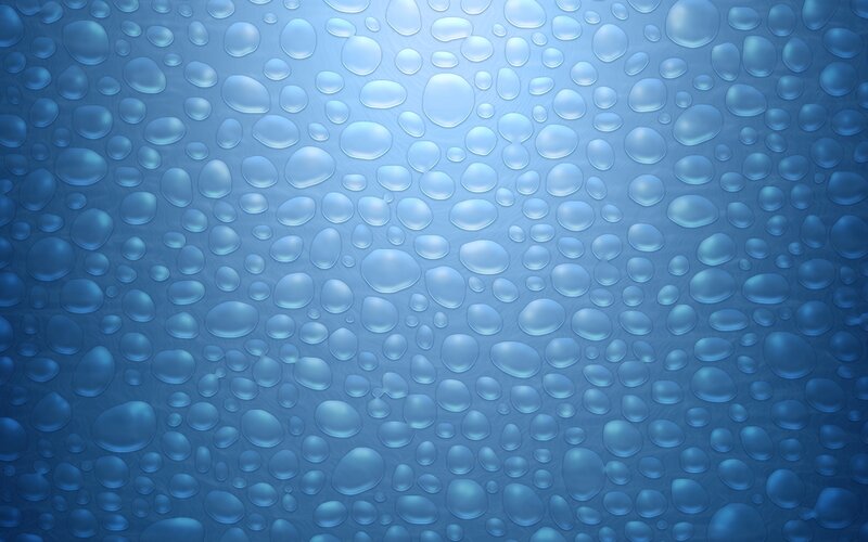 blue water droplets texture