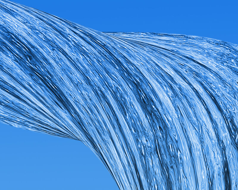 Blue Water Flow — Dynamic