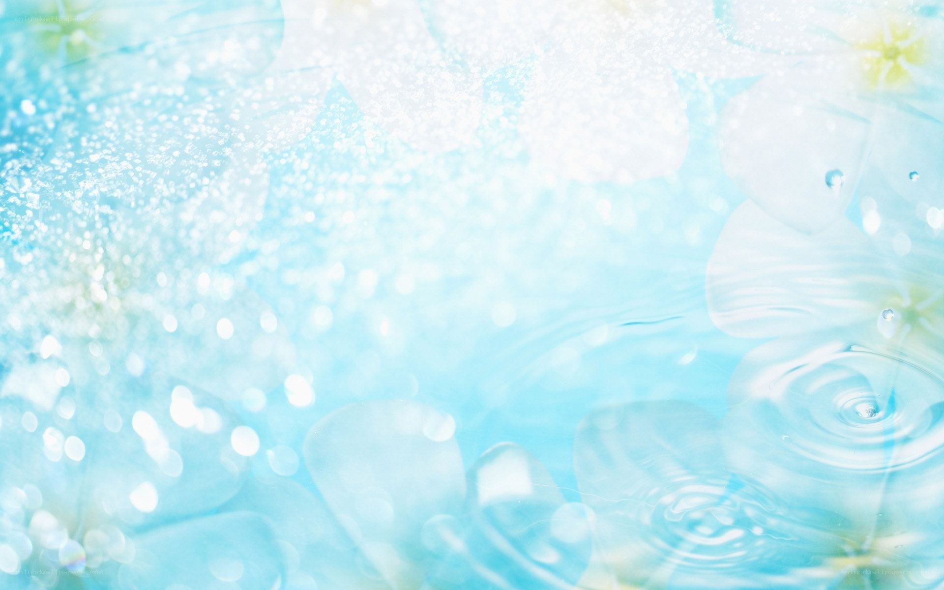 blue water ripple background