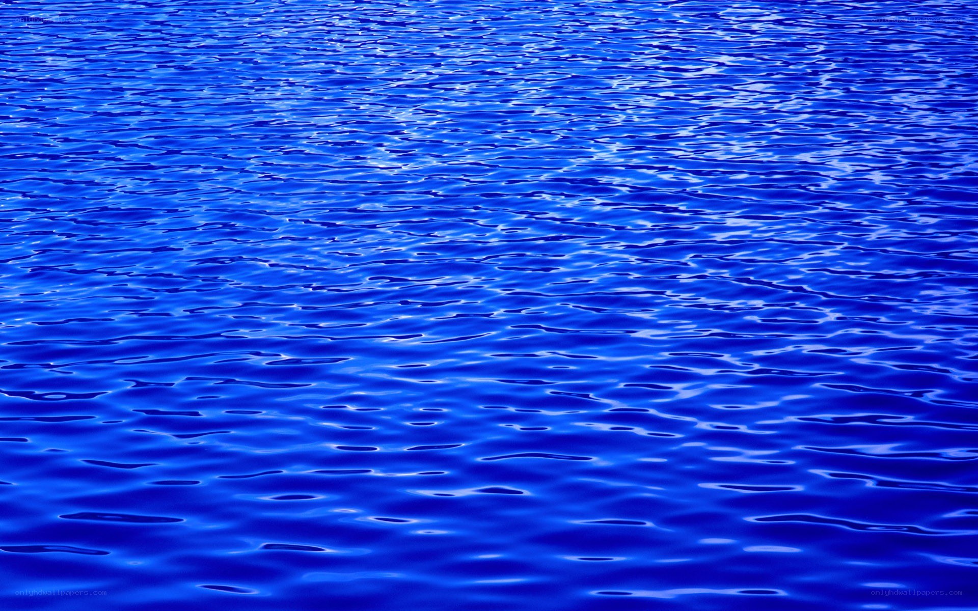 blue water ripples