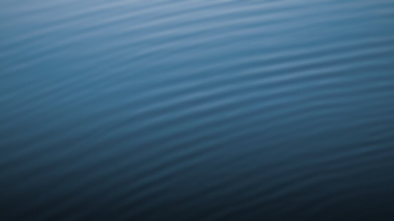 Blue Water Ripples — Photograph