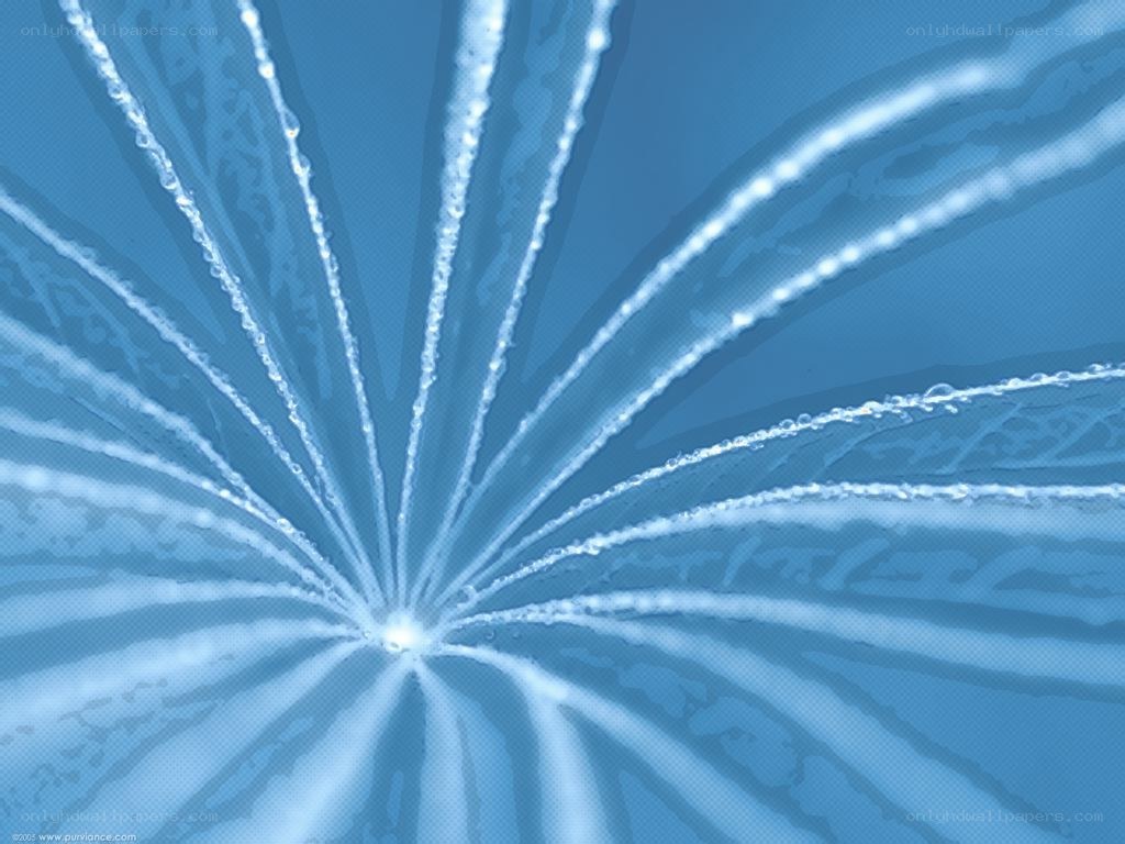 blue water spray pattern