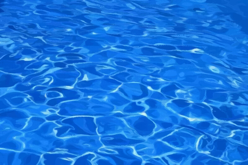 blue water surface