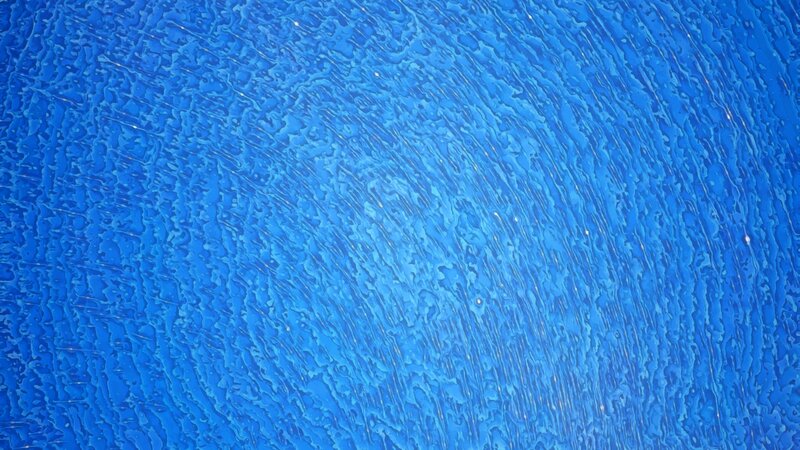 Blue Water Surface — Calm, Photograph, Ripples, Light Reflections