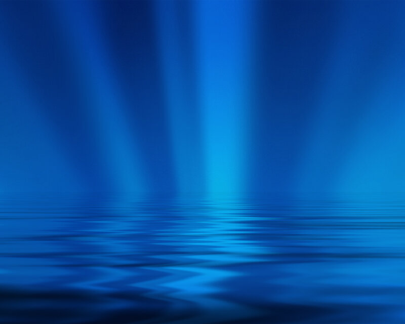 Blue Water Surface — Serene