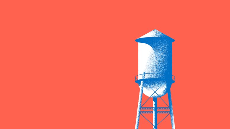 Blue Water Tower