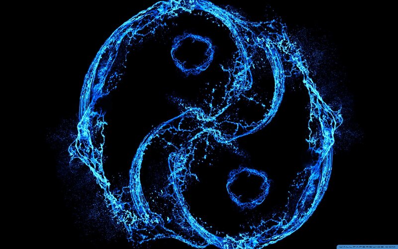 Blue Water Yin-yang