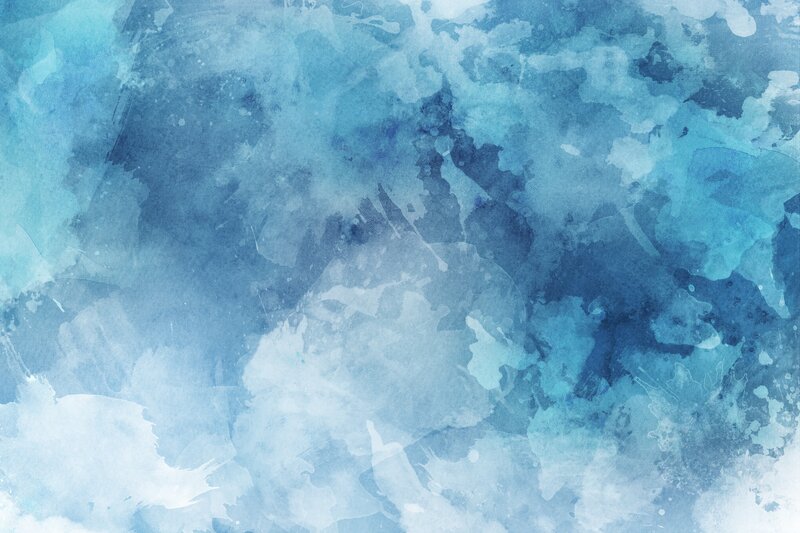 Blue Watercolor Texture — Calm