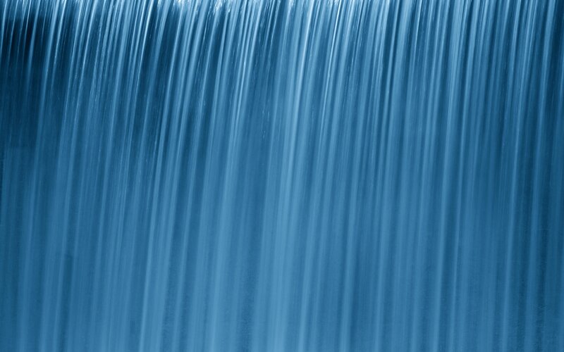 Blue Waterfall — Calm