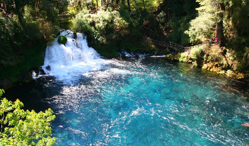 Blue Waterfall Pool — Serene