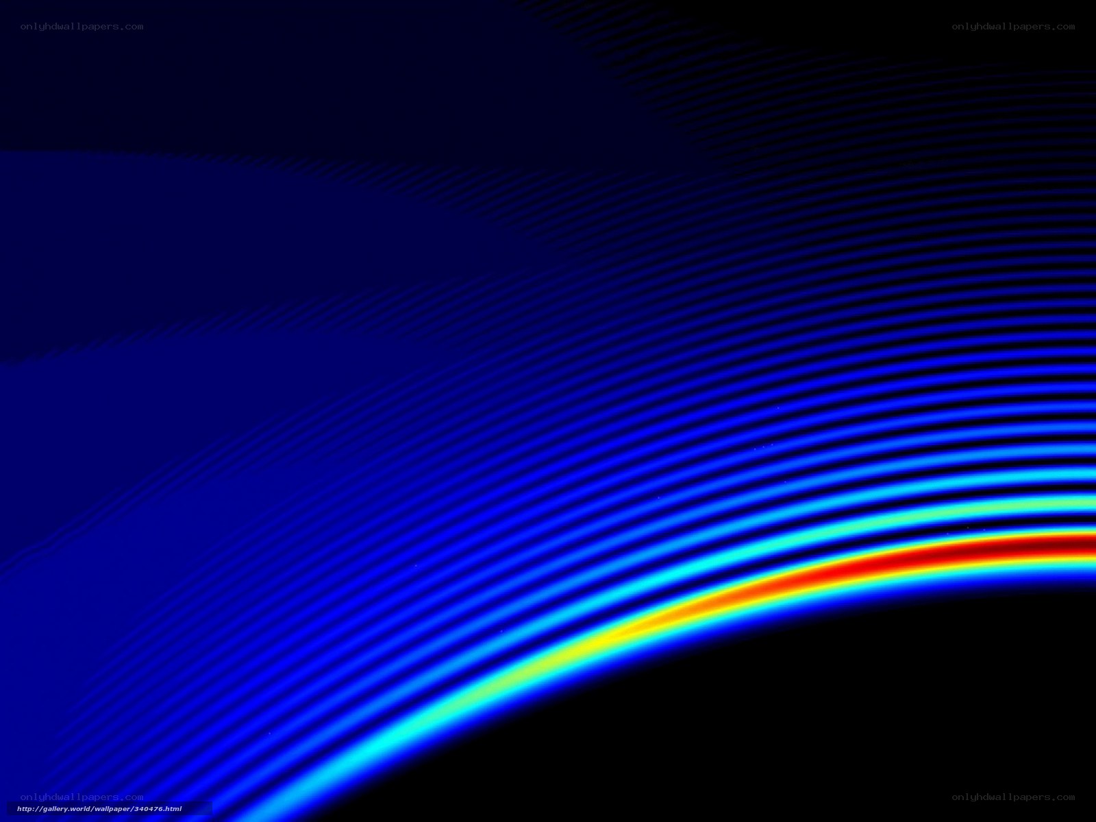Blue wave abstract background