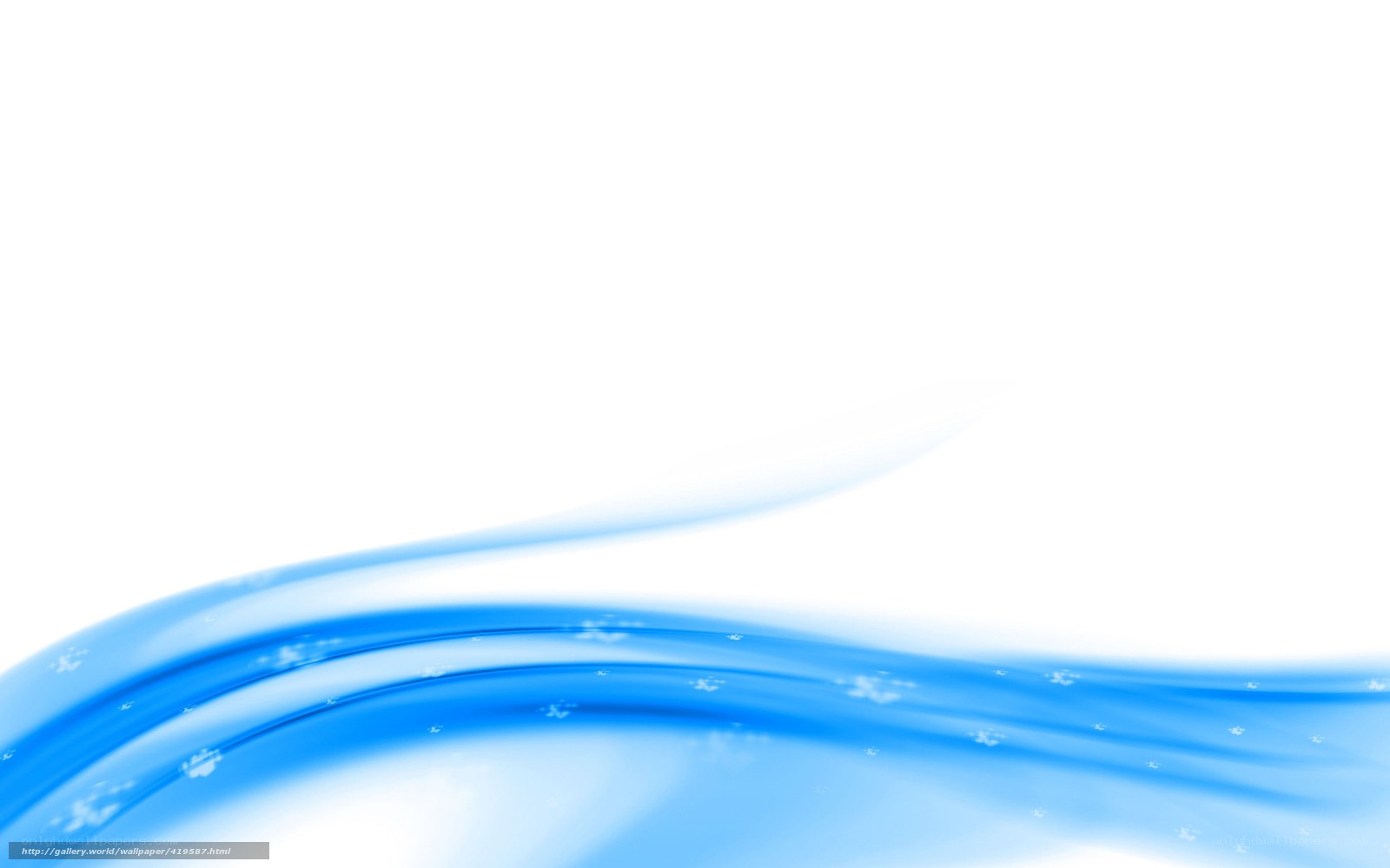 blue wave abstract background