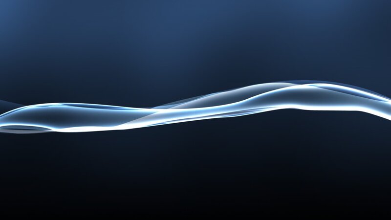 blue wave abstract background