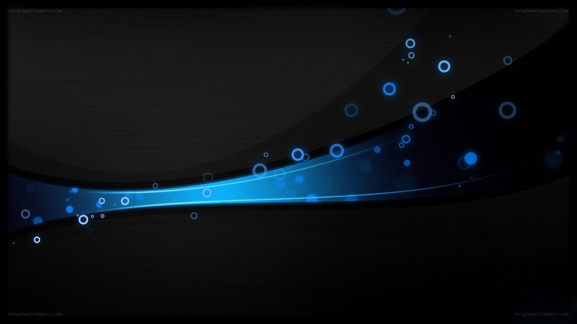 blue wave abstract background