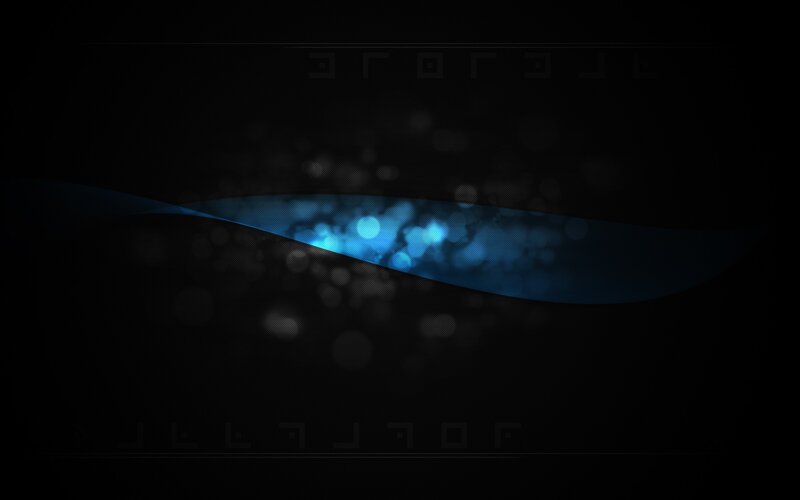 blue wave abstract background