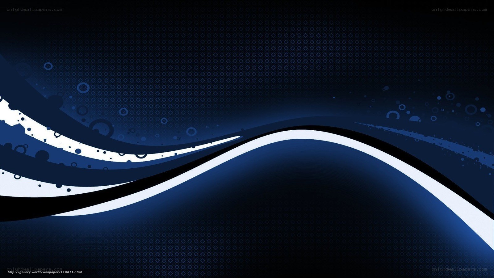 blue wave abstract background