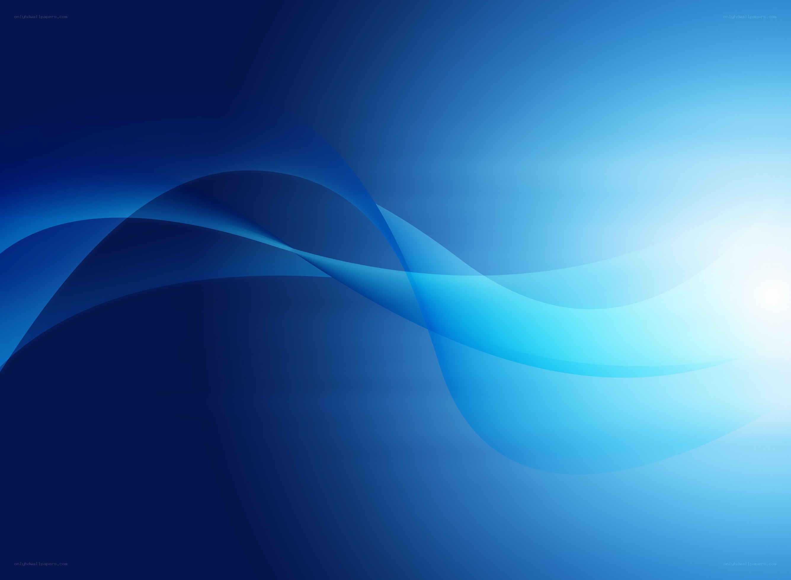 blue wave abstract background