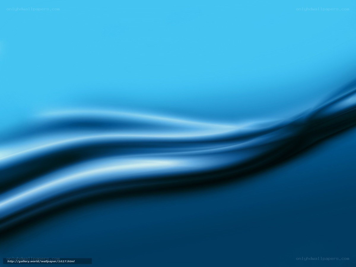 Blue wave abstract background