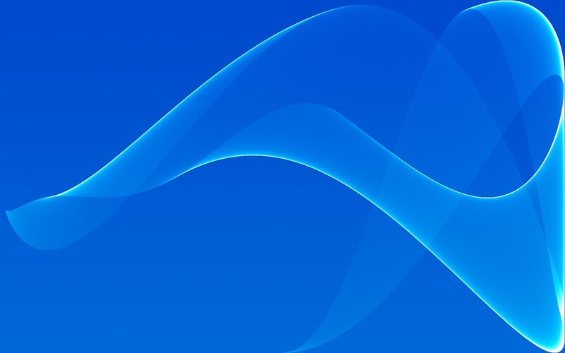 blue wave abstract design