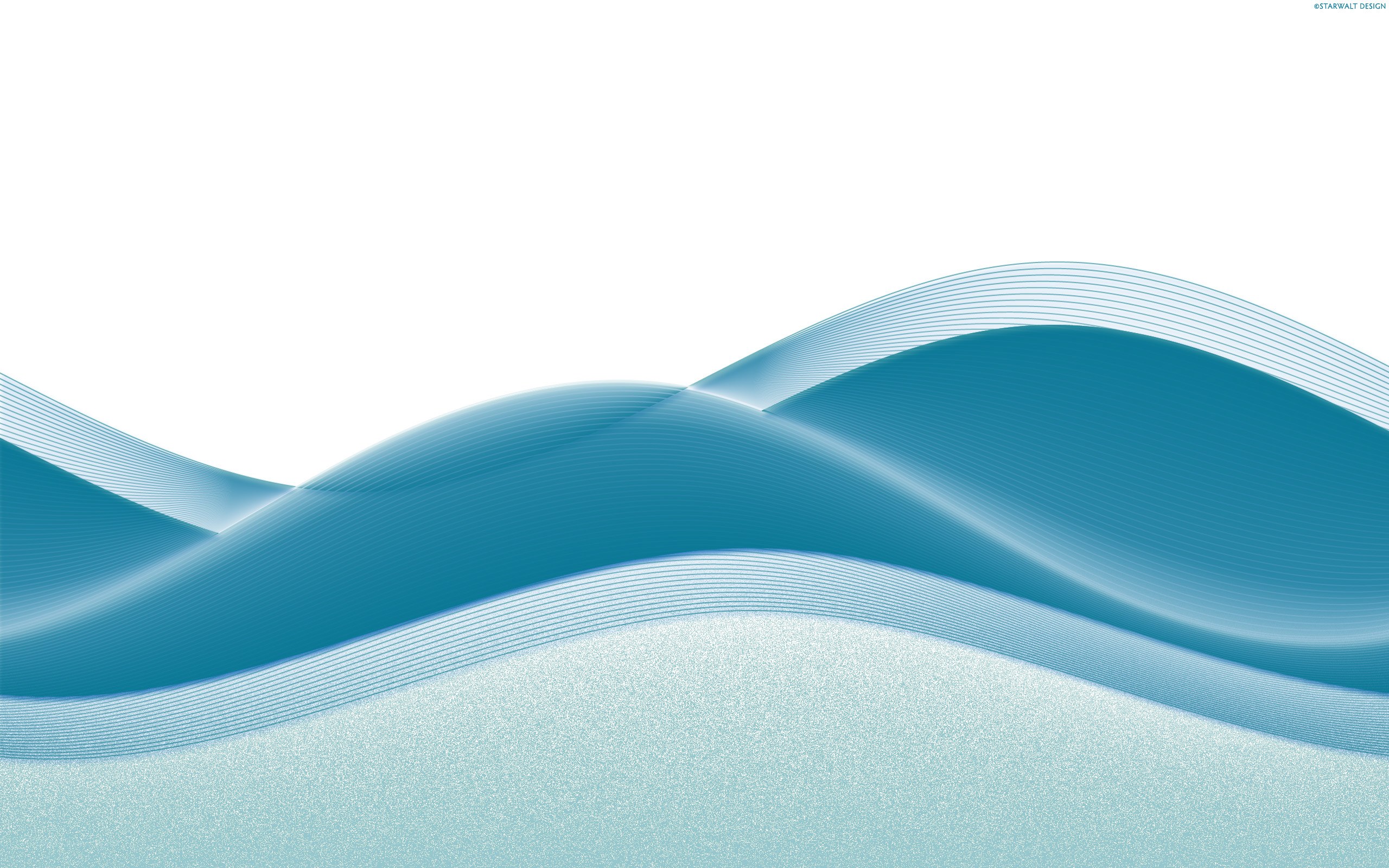 blue wave abstract design