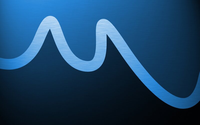 blue wave design background