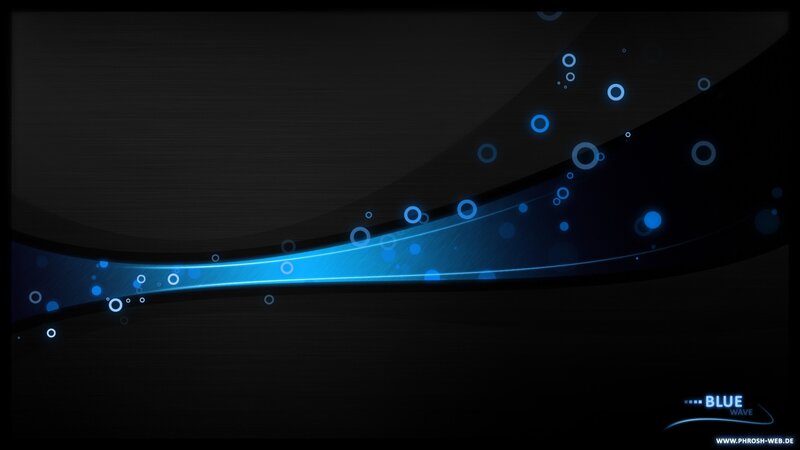 Blue Wave Design — Black