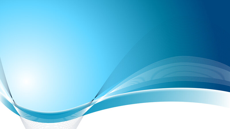 Blue Wave Design — Calm, Abstract