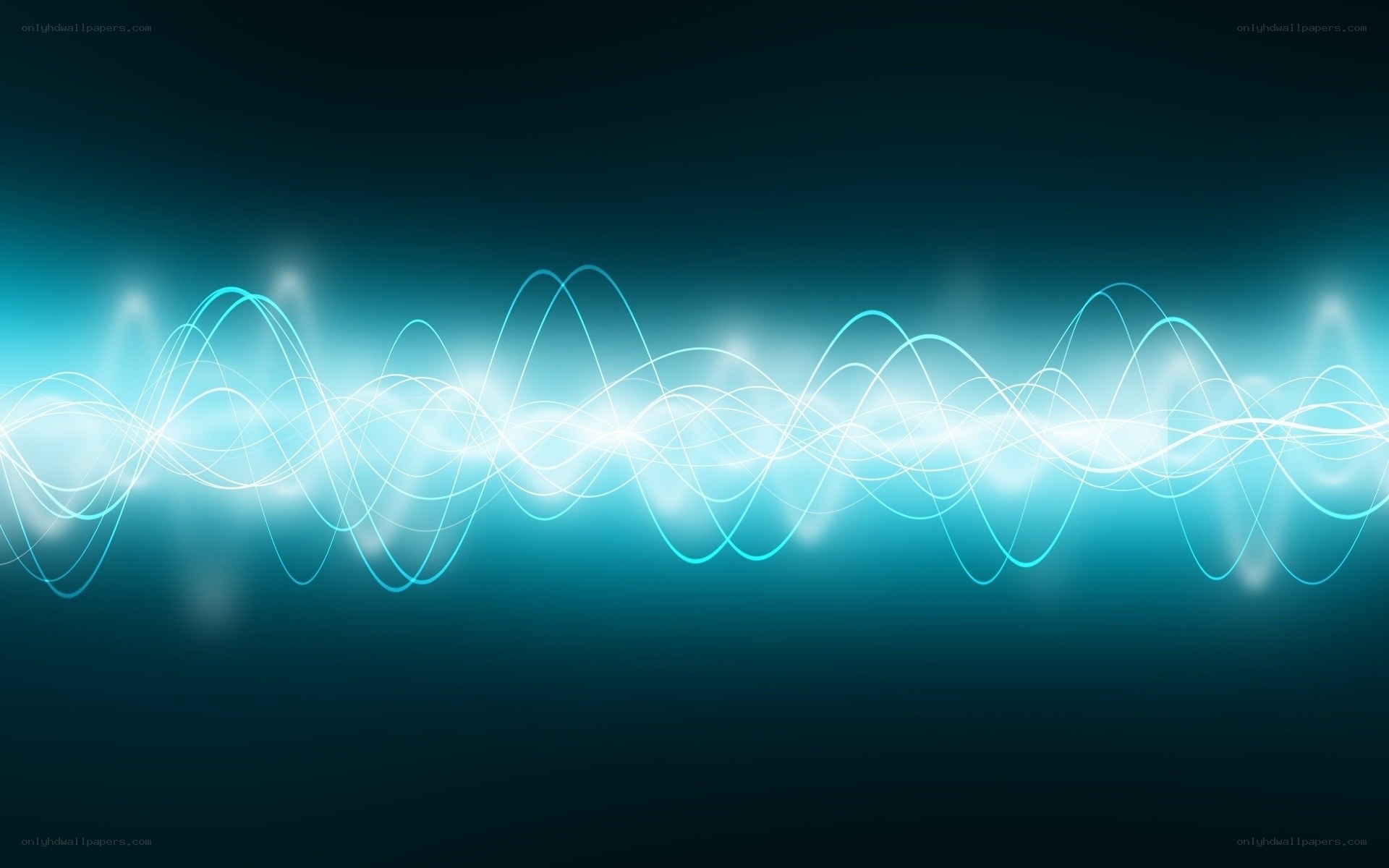 blue wave light animation